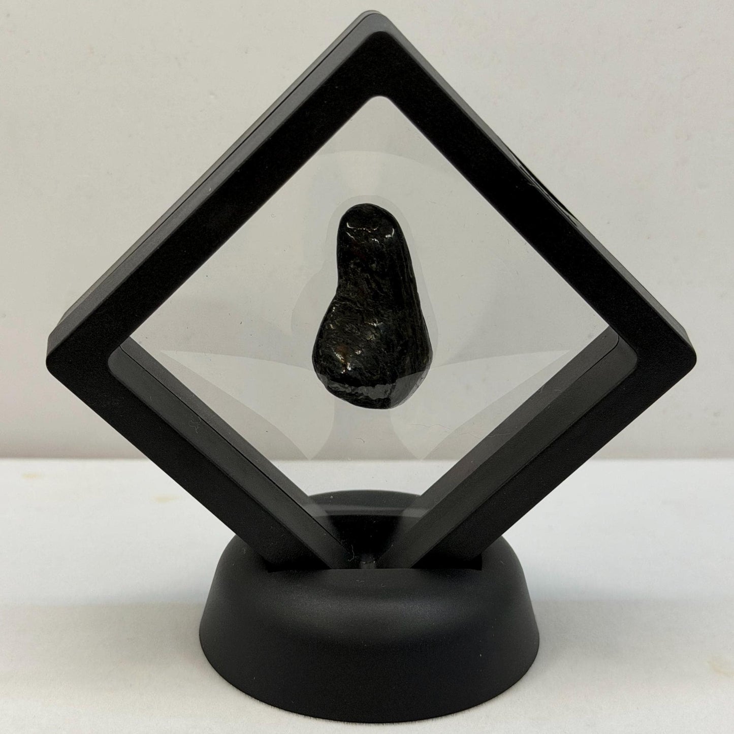 Greenland Nuummite Stone: Reiki Healing Stone, Protection Talisman, 9.17 grams
