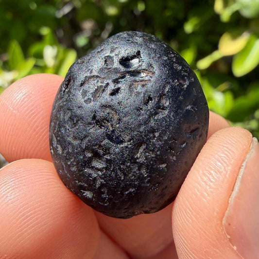 Saffordite Stone, Rare Cintamani, Arizona Tektite, 10.63 Grams