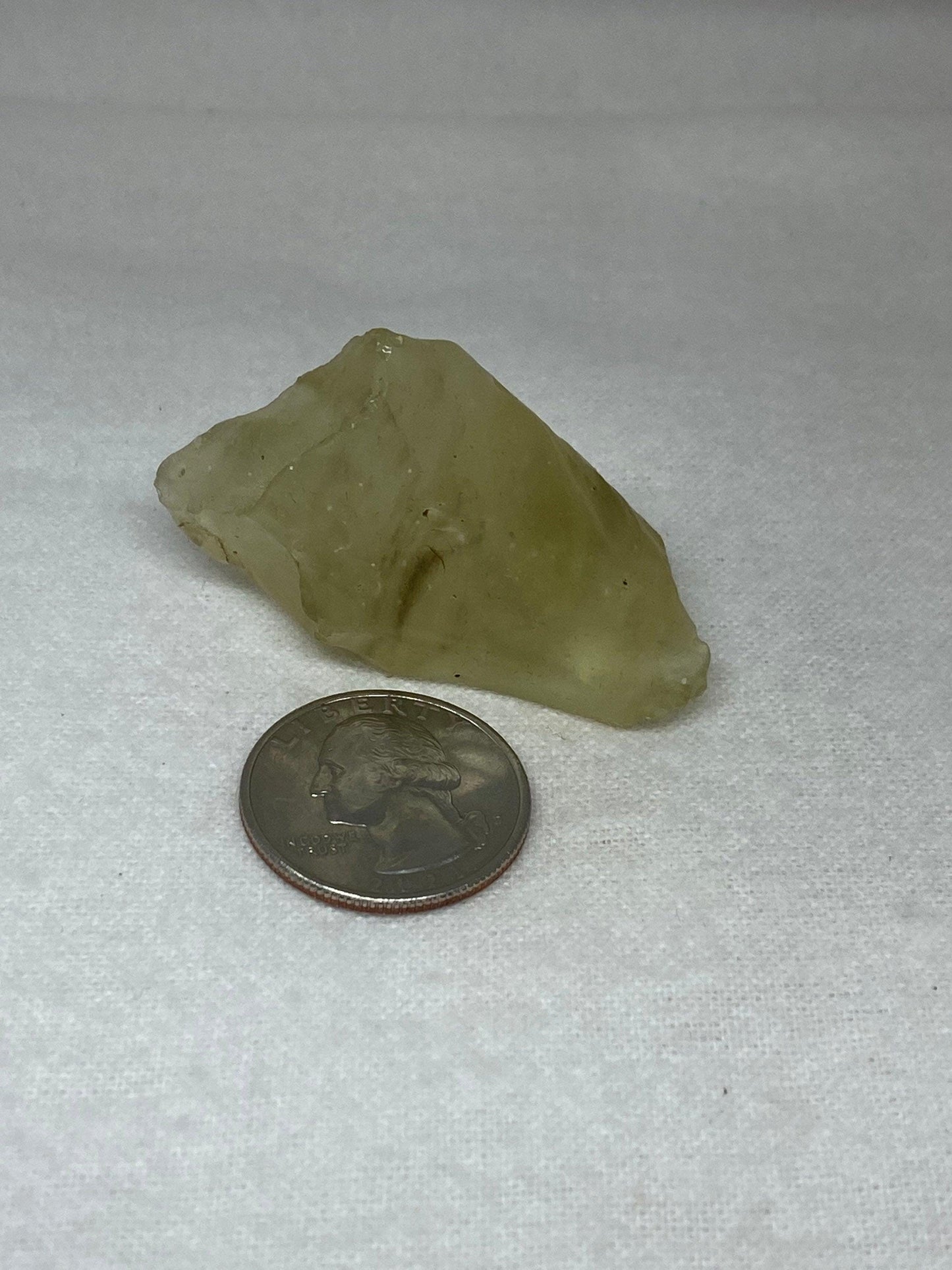 Rare Libyan Desert Glass: Golden Tektite Talisman, 28.49 grams