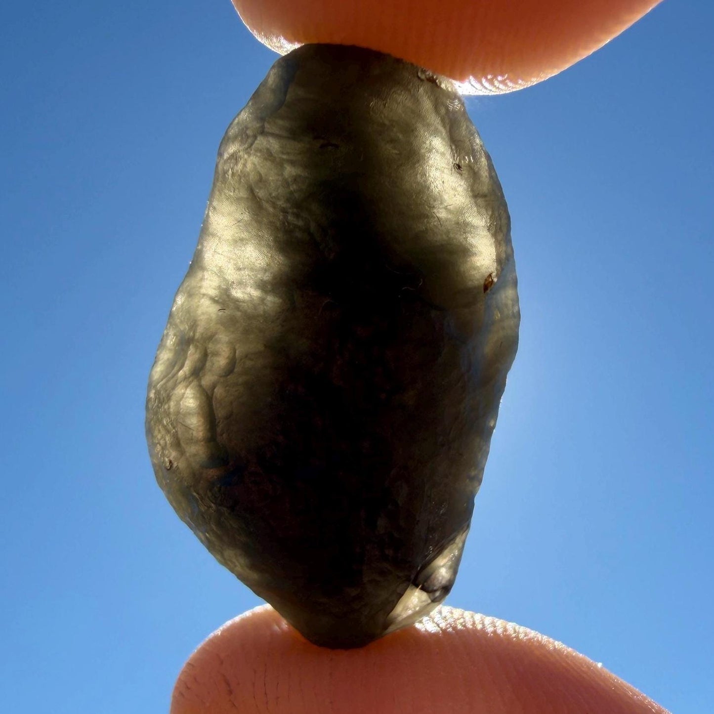 Saffordite Stone: Rare Cintamani, Arizona Pseudo-Tektite -5.58 Grams
