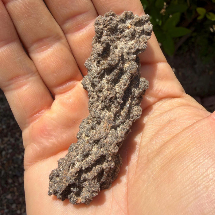 Sahara Desert Fulgurite: Lightning Glass, Fossilized Lightning, Energy Work, 12.38 grams