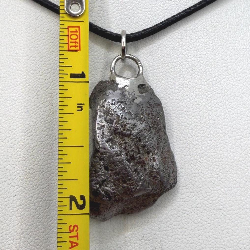 Henbury Iron Meteorite Pendant, Australia, Astronomy Gift, Cosmos, 15.37g