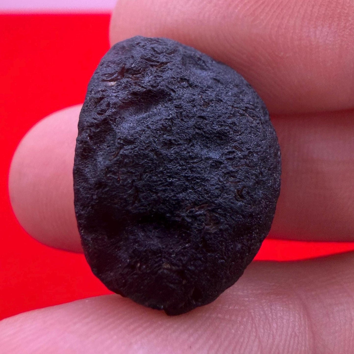Saffordite Stone: Rare Cintamani, Arizona Tektite -5.48 Grams