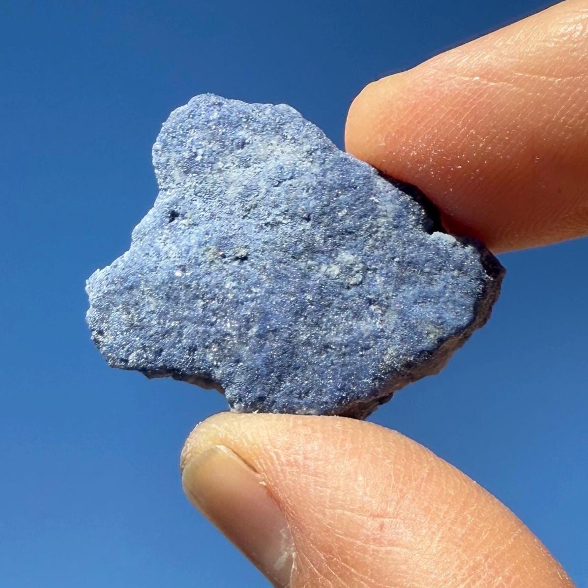Raw Dumortierite Crystal, Bahia Brazil, Vibrant Blue Specimen (9.03g/45.15ct)