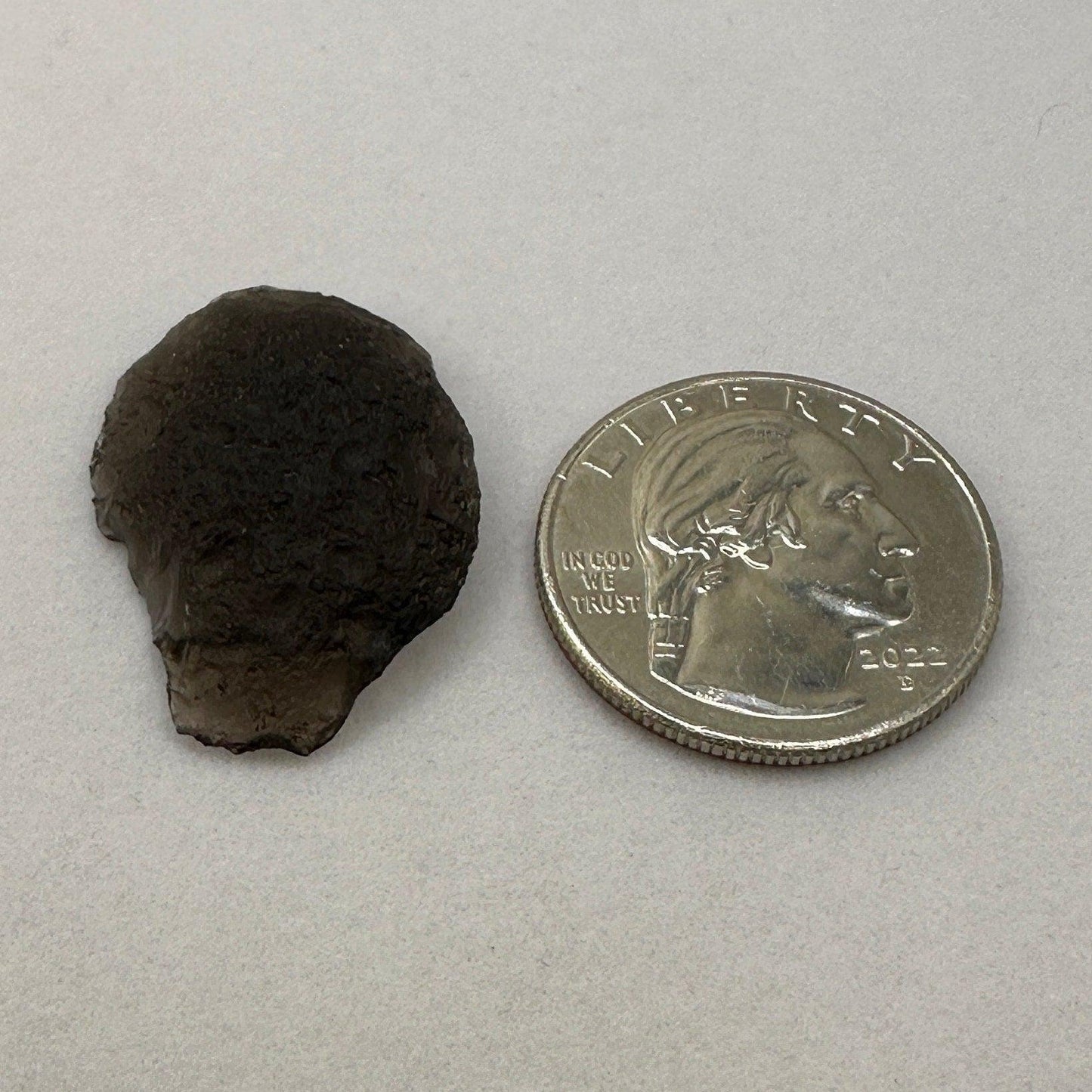 Saffordite Specimen: Rare Cintamani Stone, Arizona Pseudotektite, 4.19 grams