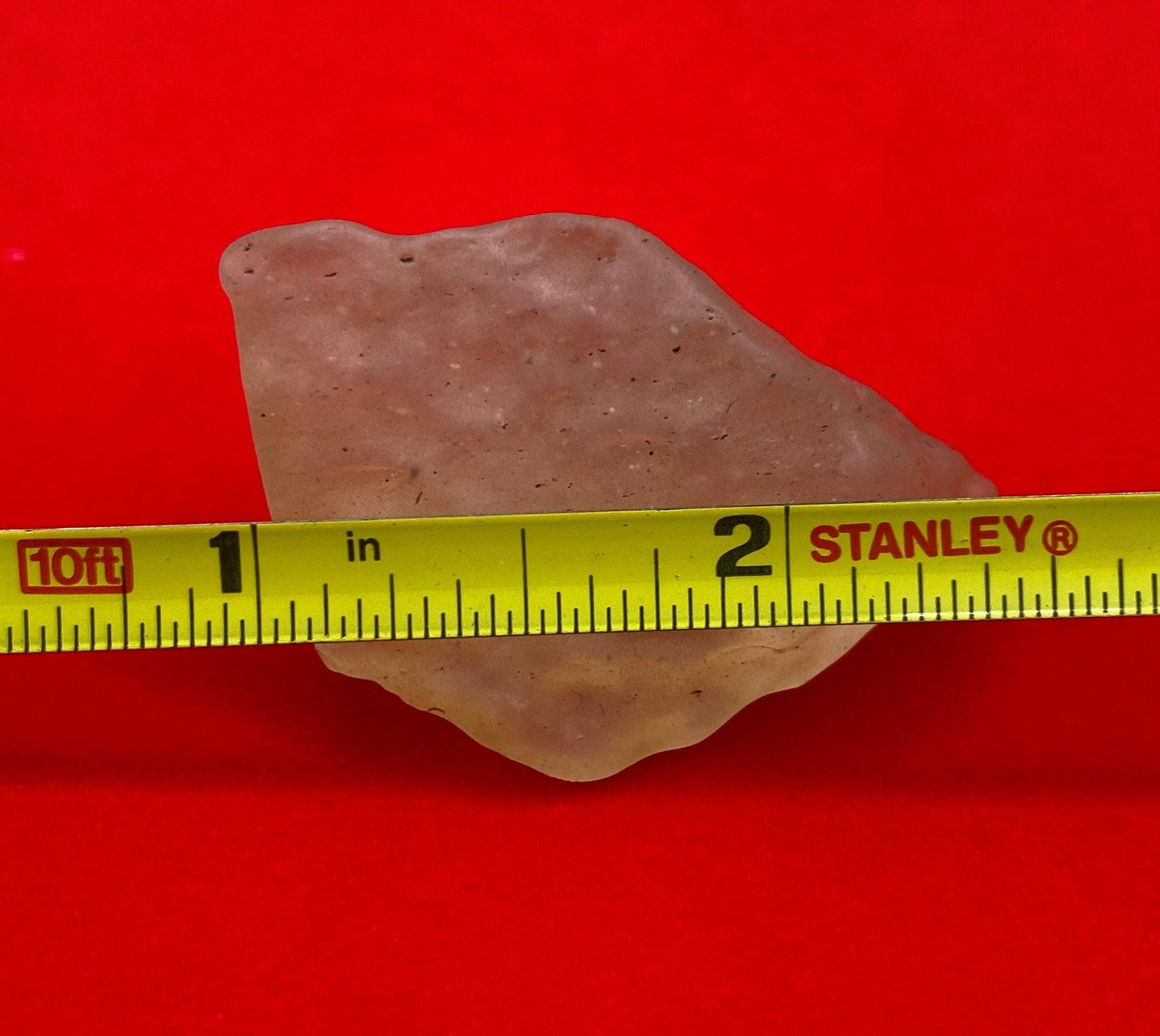 Libyan Desert Glass: Golden Tektite Talisman, 20.20 grams
