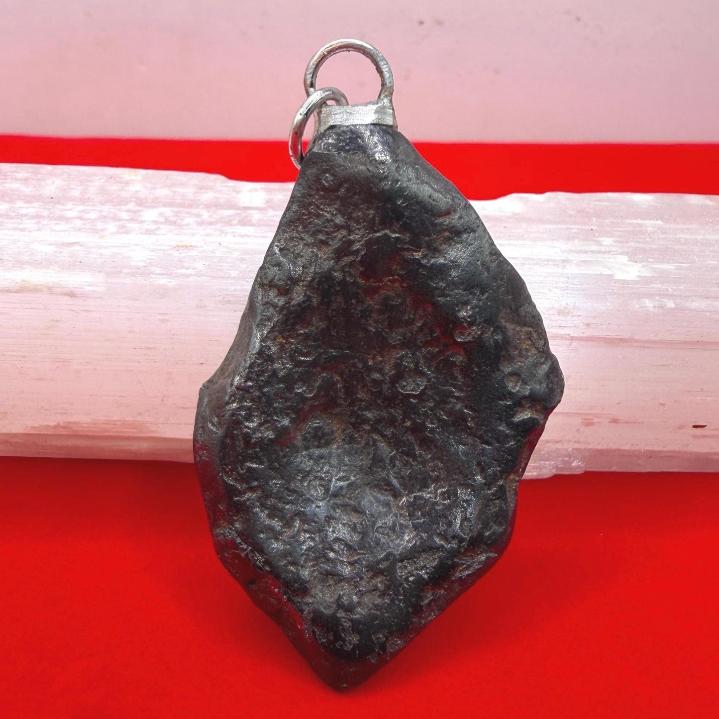 Canyon Diablo Iron Meteorite Pendant: Arizona Space Gift, 23.34 grams