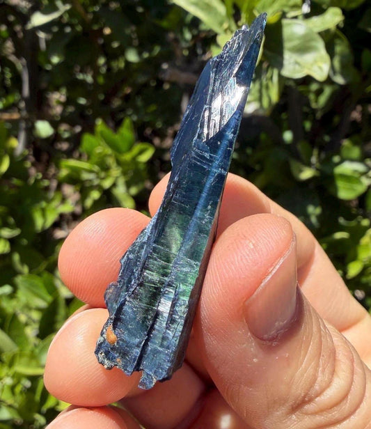 Rare Brazilian Vivianite Crystal: Reiki Energy Stone, Collector's Gem, 5.21g/26.05ct