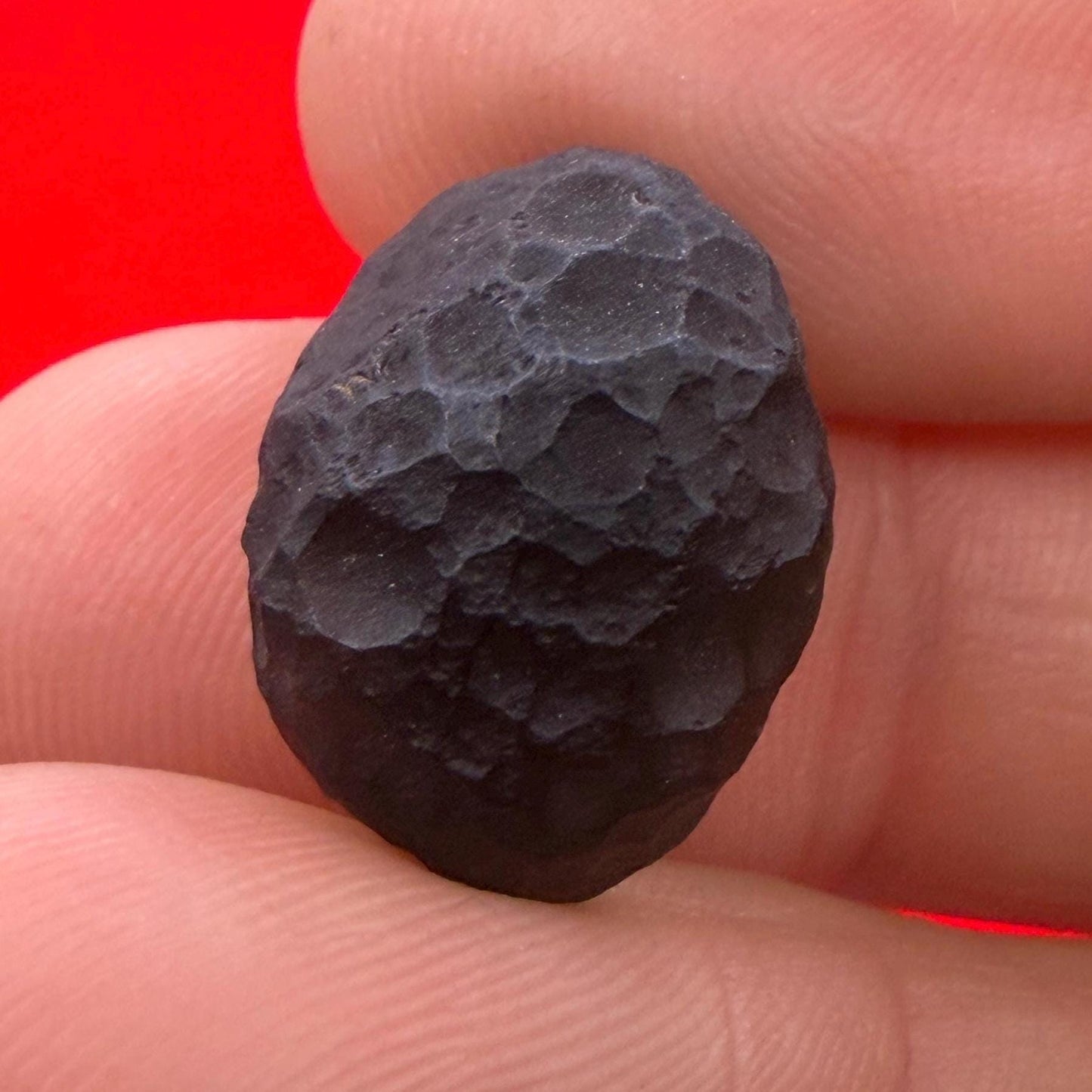 Saffordite Stone: Rare Cintamani, Arizona Pseudo-Tektite -3.29 Grams