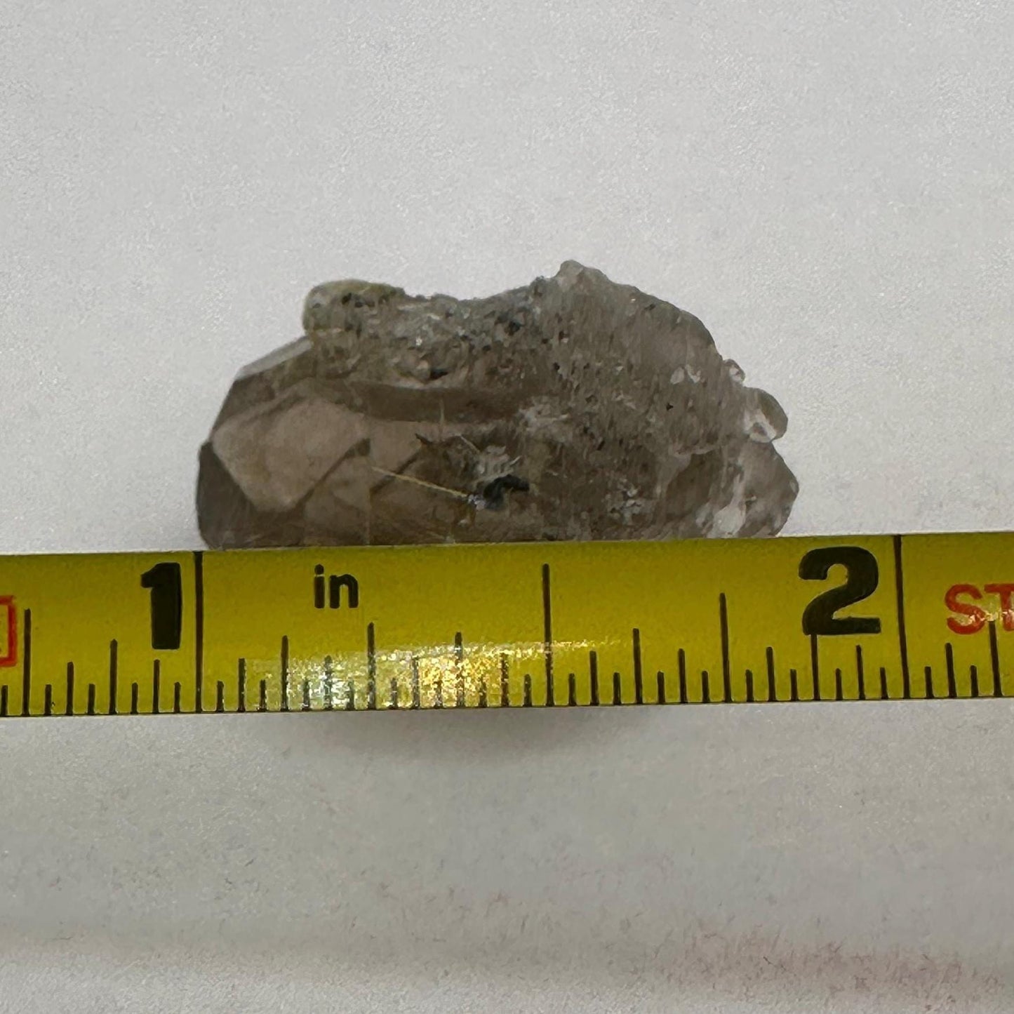 Twin Golden Rutilated Quartz Crystal: Brazilian Fine Crystal, 5.65 grams