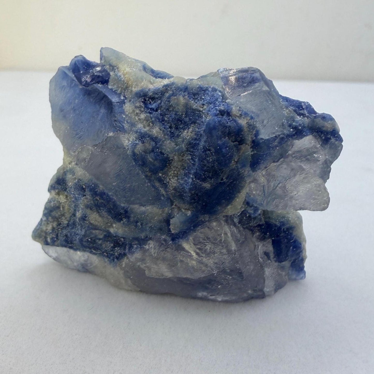 Brazilian Blue Dumortierite, Natural Specimen, Reiki, 37.73g/188.65ct