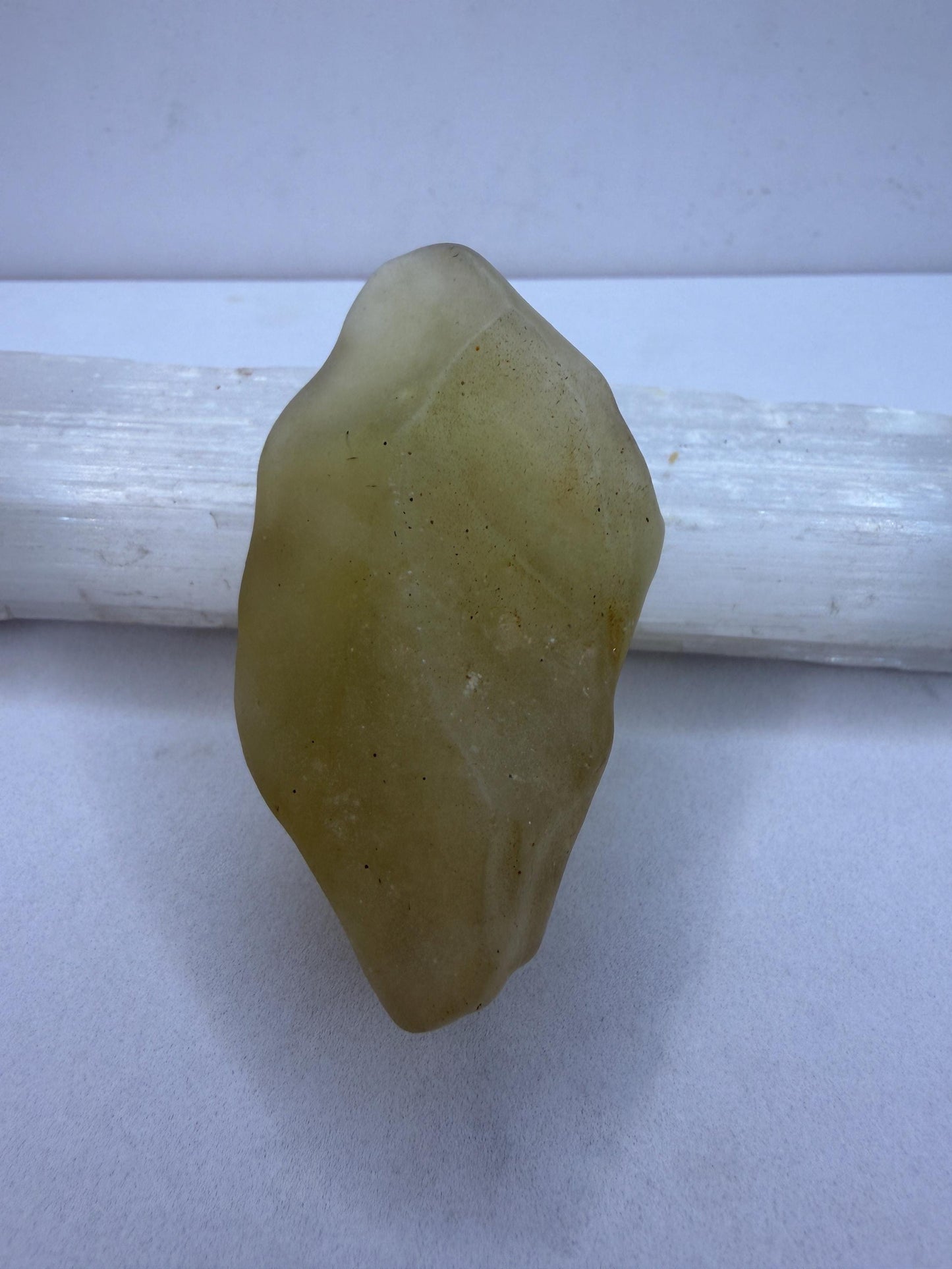 Libyan Desert Glass: Authentic Meteorite Impact Glass, Premium Sahara Specimen, 58.40 grams
