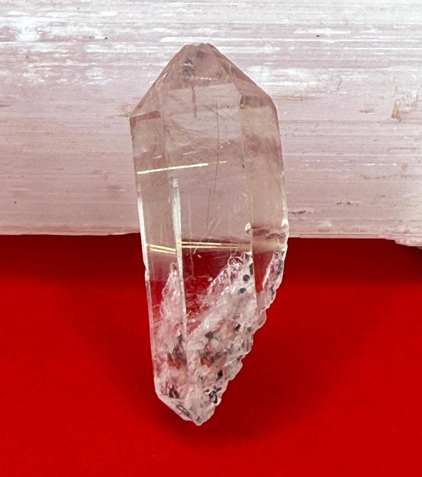 Golden Rutilated Quartz Crystal: Brazilian Fine Crystal, 9.20g