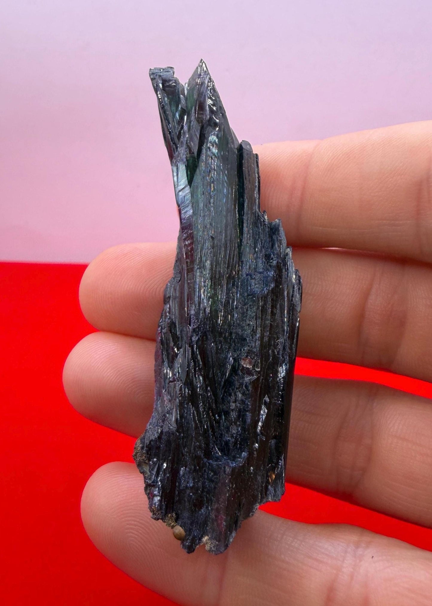 Rare Brazilian Vivianite Crystal: Reiki Energy Stone, Collector's Gem, 20.52/102.6ct