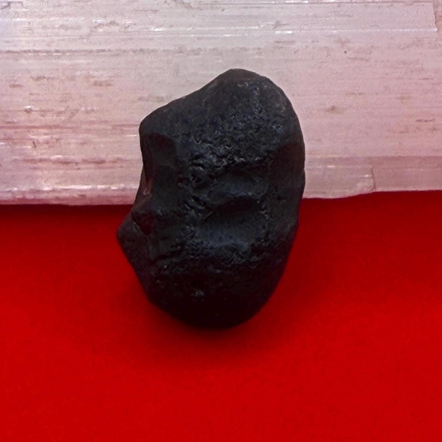 Rare Saffordite Stone: Arizona Cintamani Pseudo-Tektite, 2.18 grams