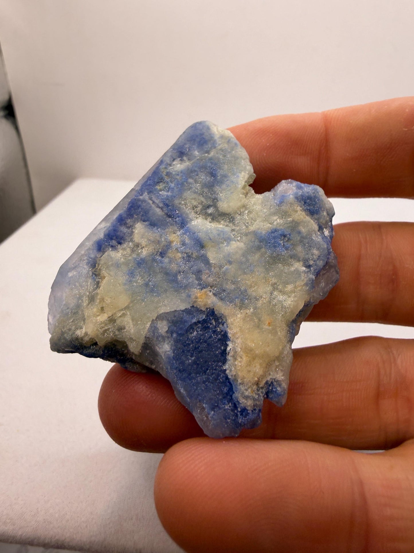 Brazilian Blue Dumortierite, Natural Specimen, Reiki, 37.73g/188.65ct