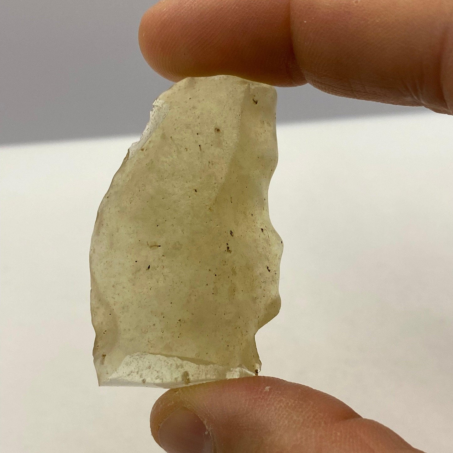 Libyan Desert Glass: Golden Tektite Talisman, 15.97 grams