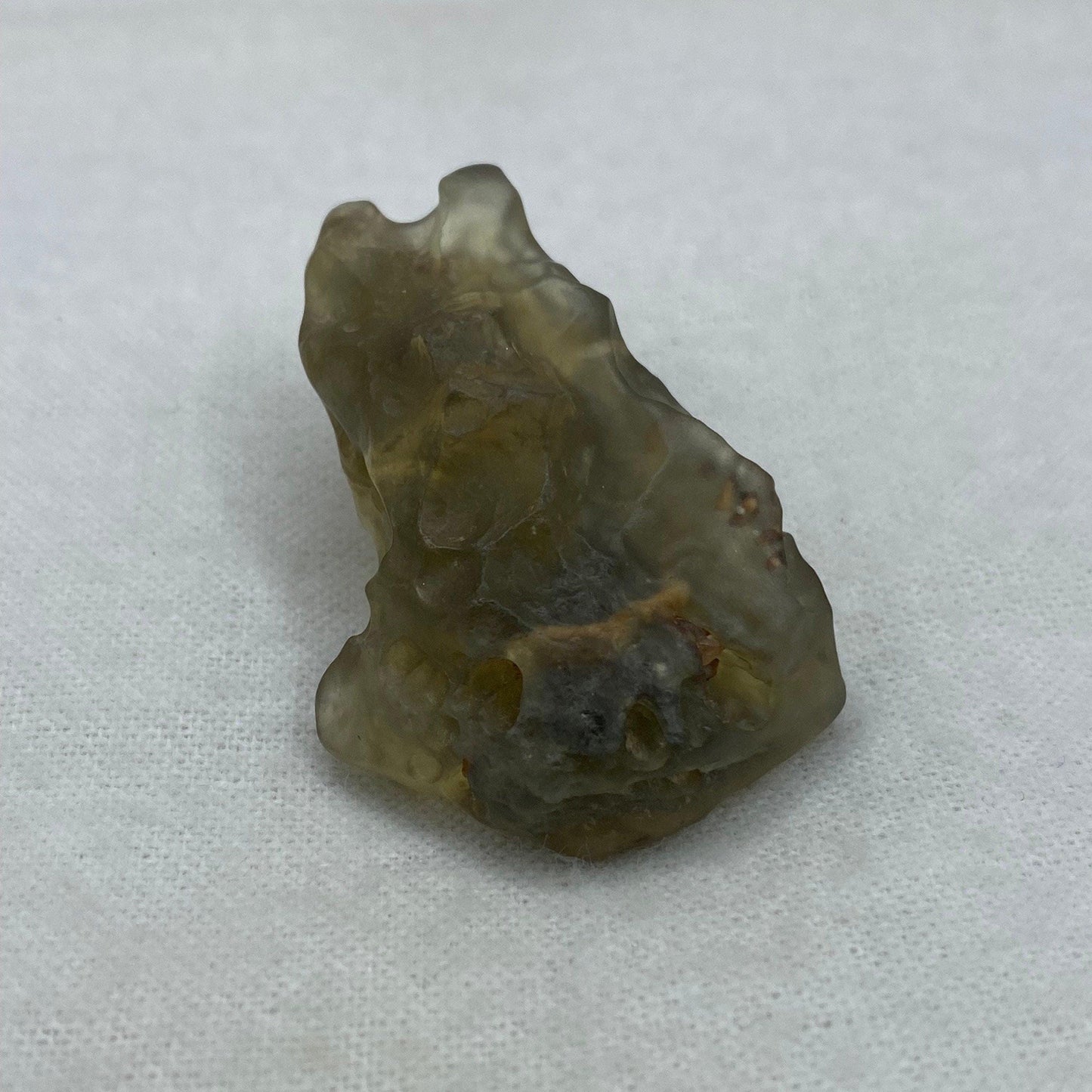 Libyan Desert Glass Tektite: Golden Crystal Talisman, 20.32 grams