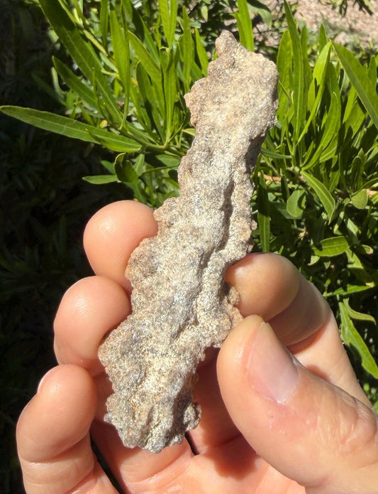 Sahara Desert Fulgurite: Lightning Glass, Fossilized Lightning, Energy Work, 7.41 grams