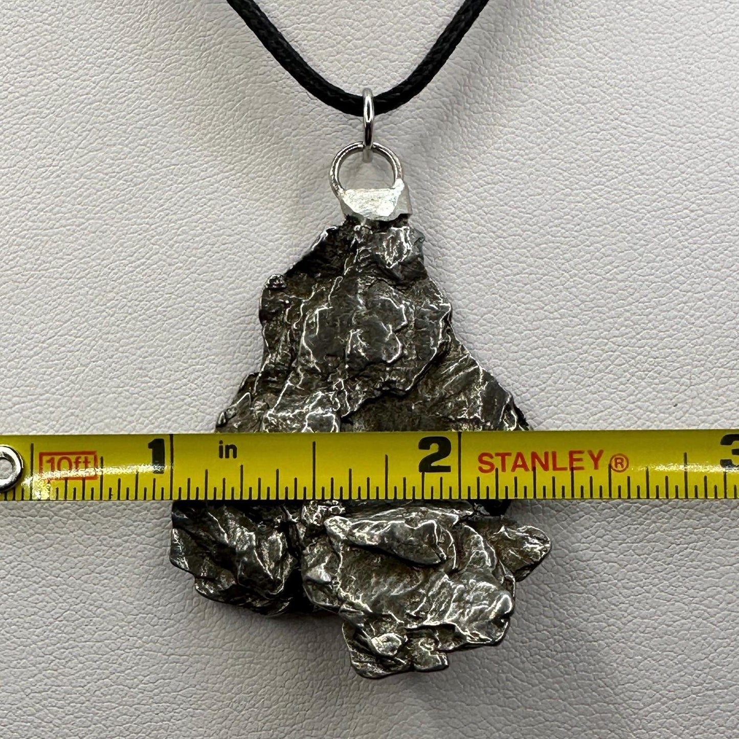 Campo del Cielo Meteorite Pendant: Rare Iron Space Gift, 21.02 grams