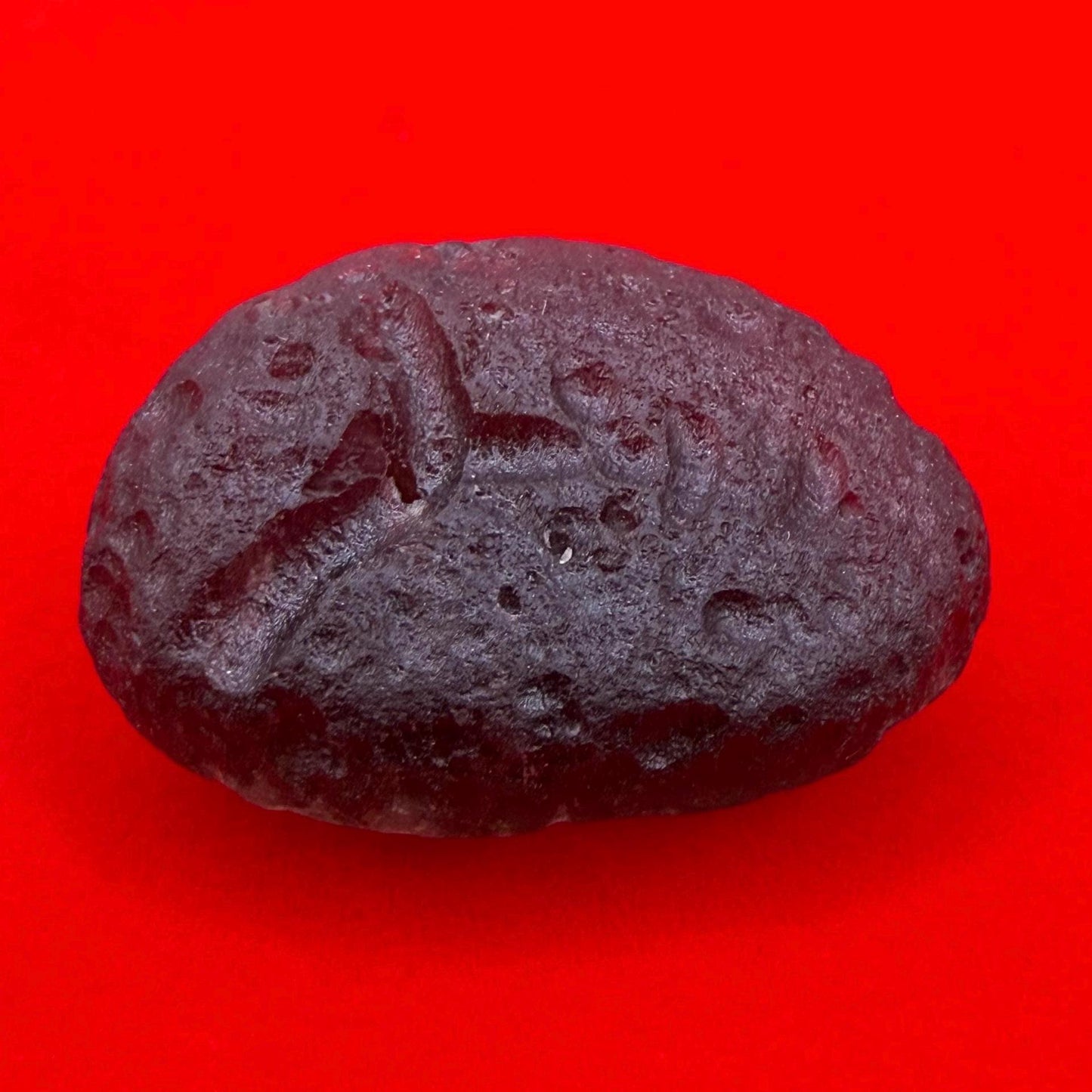 Colombianite Specimen: Translucent Pseudo-Tektite, Shamanic Healing Stone, 9.74 grams