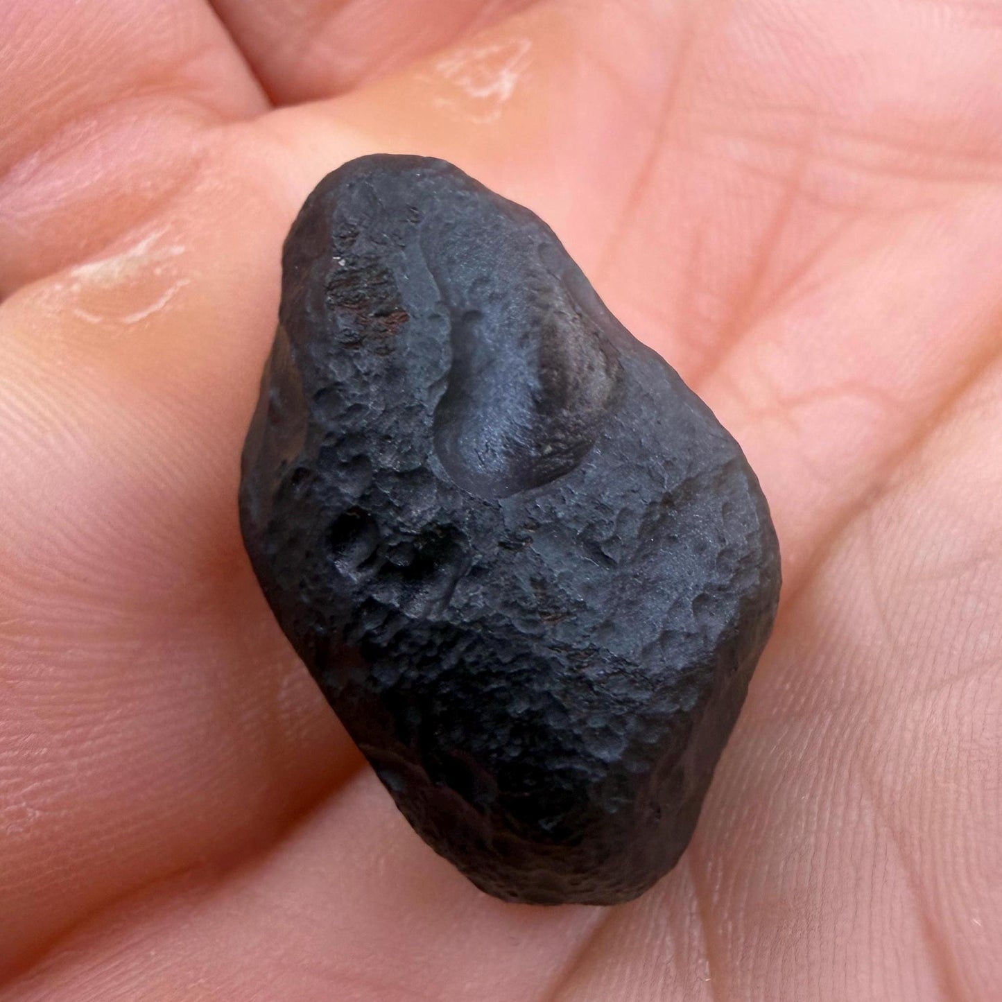 Saffordite Stone: Rare Cintamani, Arizona Pseudo-Tektite -5.58 Grams