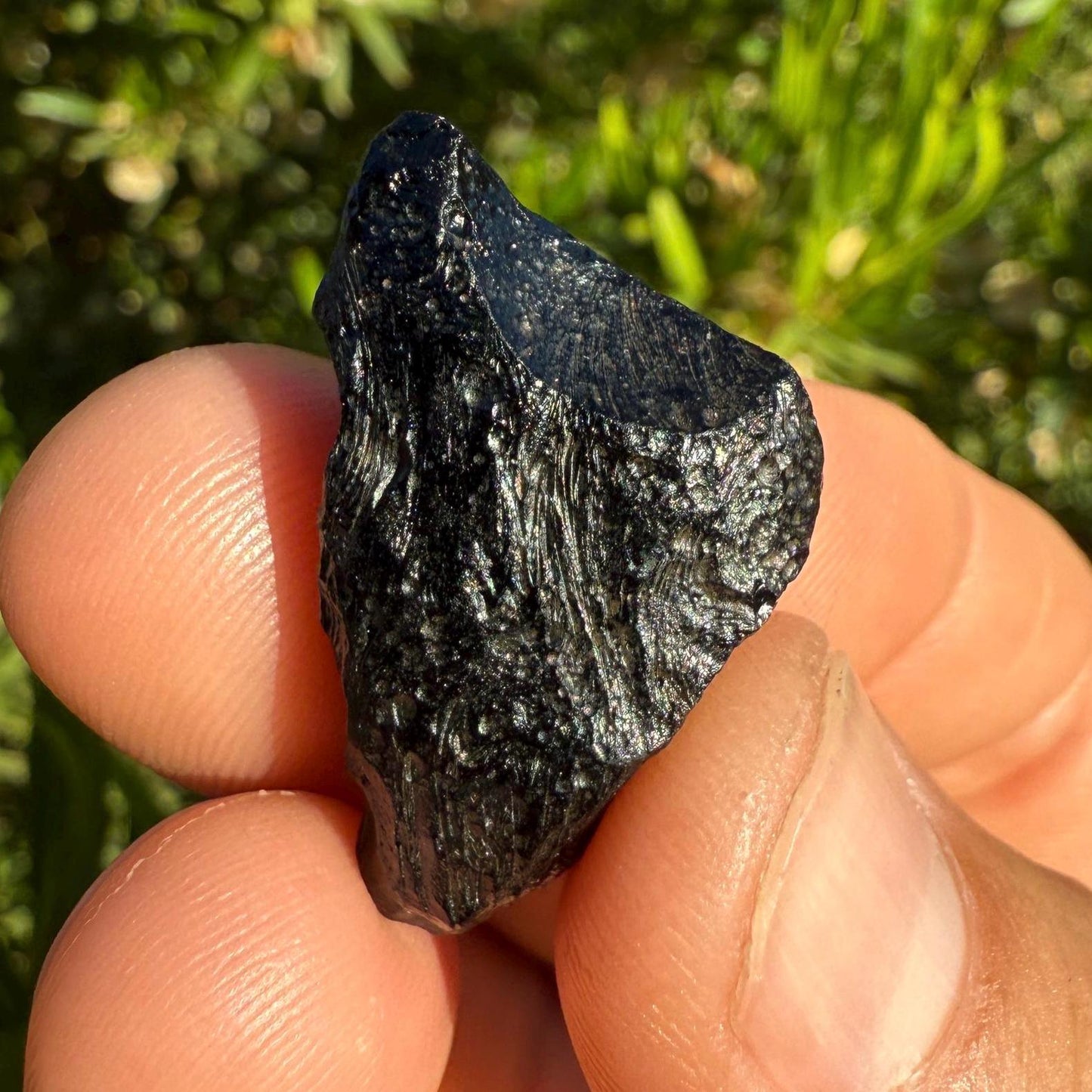 Indochinite Tektite: Indonesian Impactite, Energy Work Stone, Astronomy Gift, 5.96g