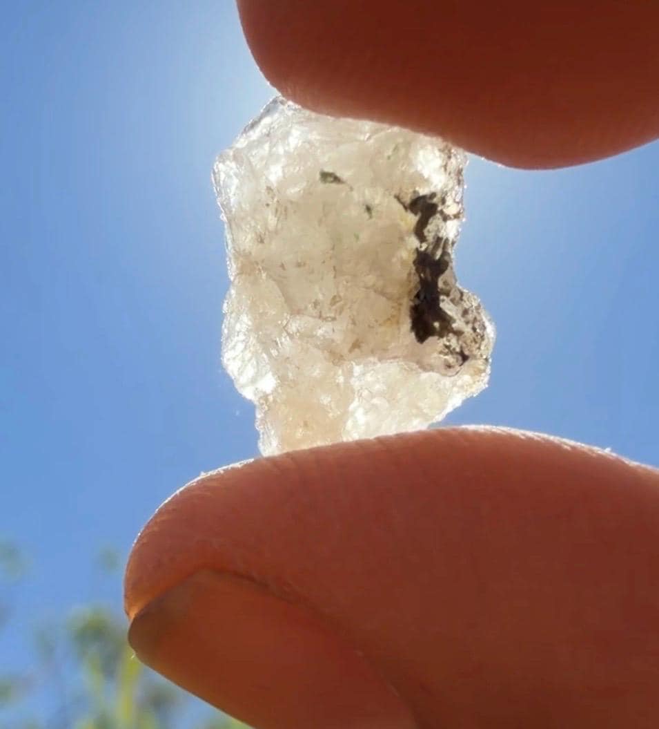 Brazilian Phenacite Crystal: Authentic Phenacite, 0.87g/4.35ct