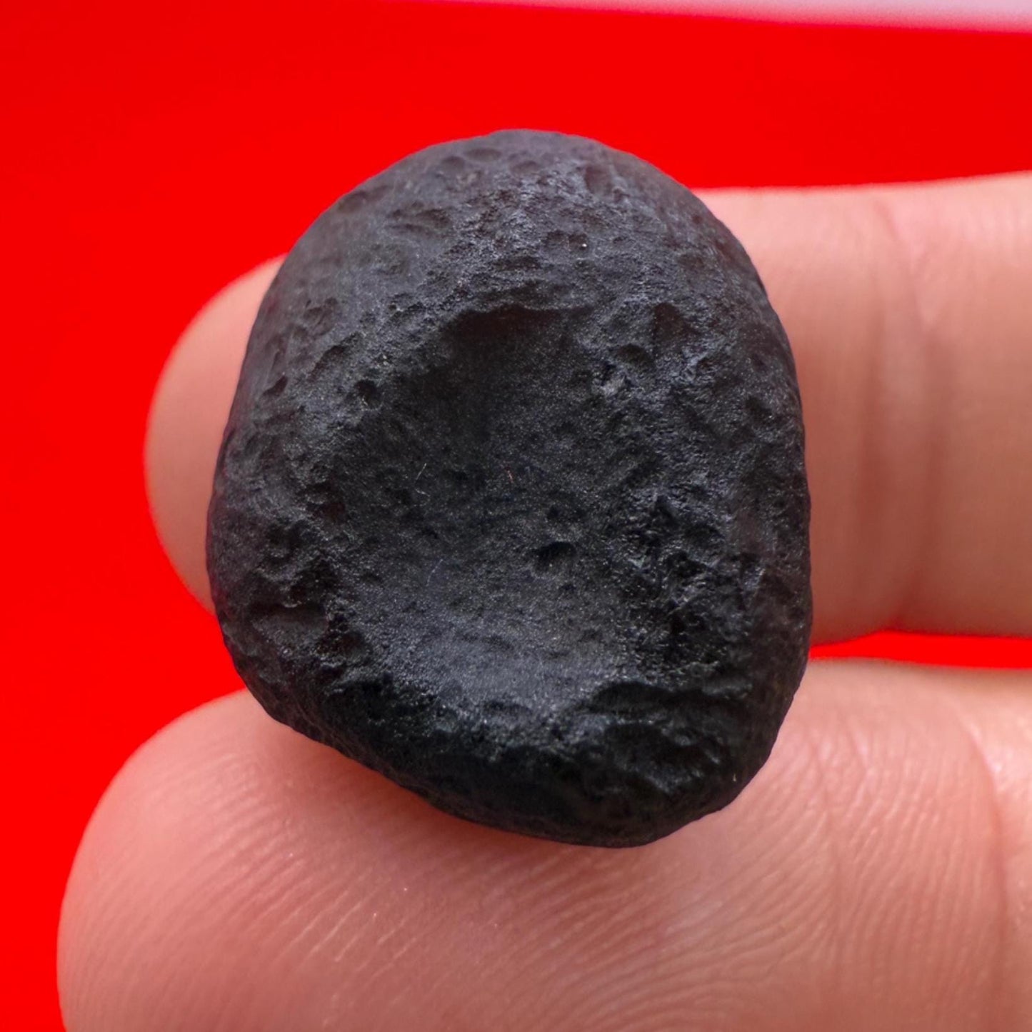 Saffordite Specimen: Rare Cintamani Stone, Arizona Tektite, 4.53g