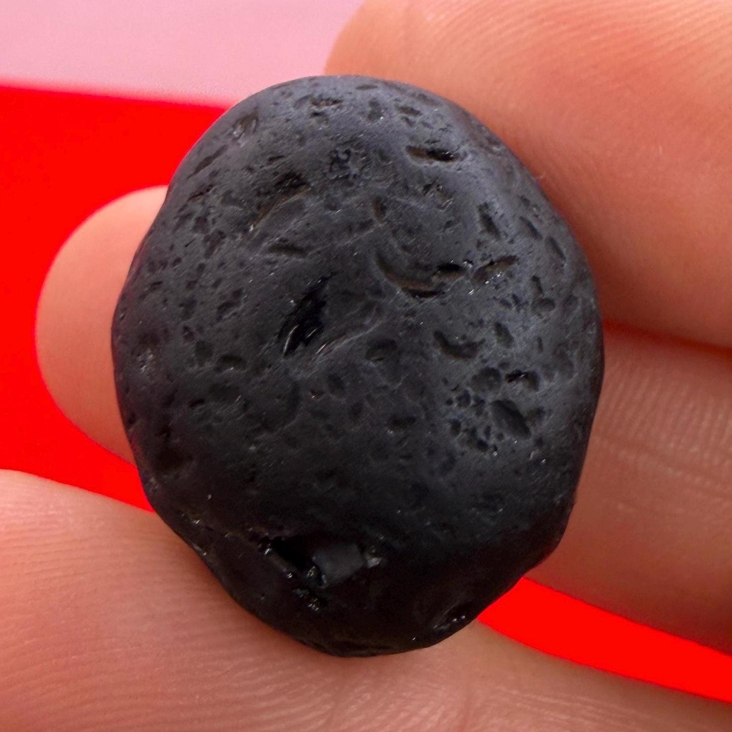 Saffordite Stone, Rare Cintamani, Arizona Tektite, 10.63 Grams