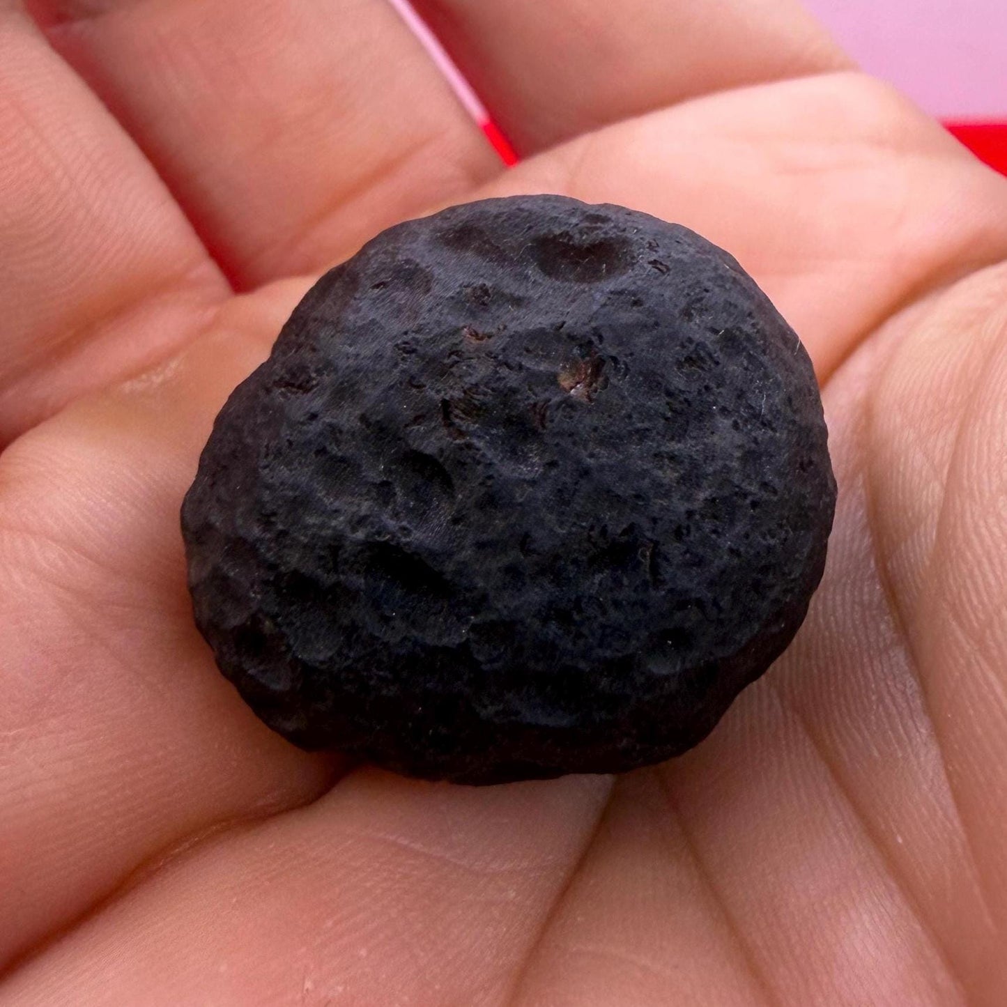 Saffordite Stone, Rare Cintamani, Arizona Tektite, 5.77 Grams