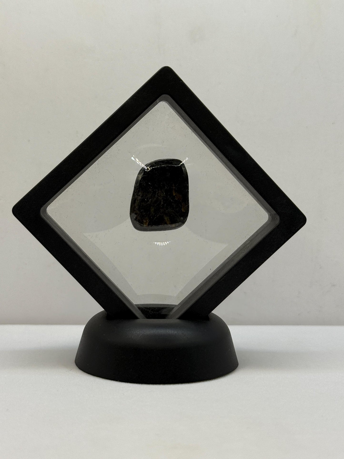 Greenland Nuummite Stone: Ancient Iridescent Gemstone, 12.70 grams