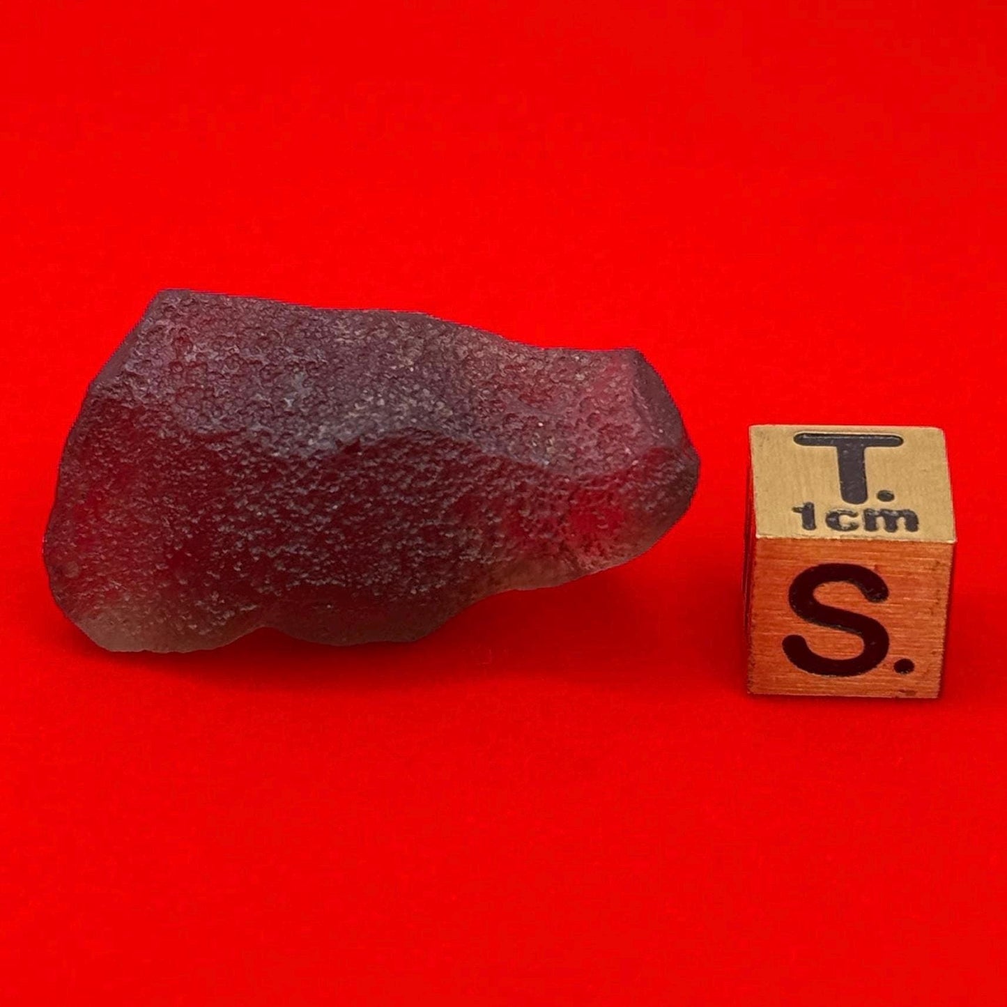 Colombianite Specimen: Translucent Pseudo-Tektite, Shamanic Healing Stone, 9.07 grams