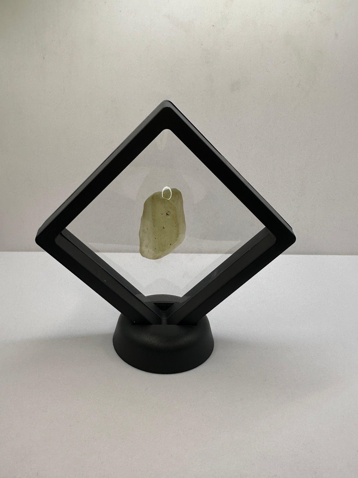Libyan Desert Glass: Golden Tektite, Manifestation Talisman, 19.42 grams