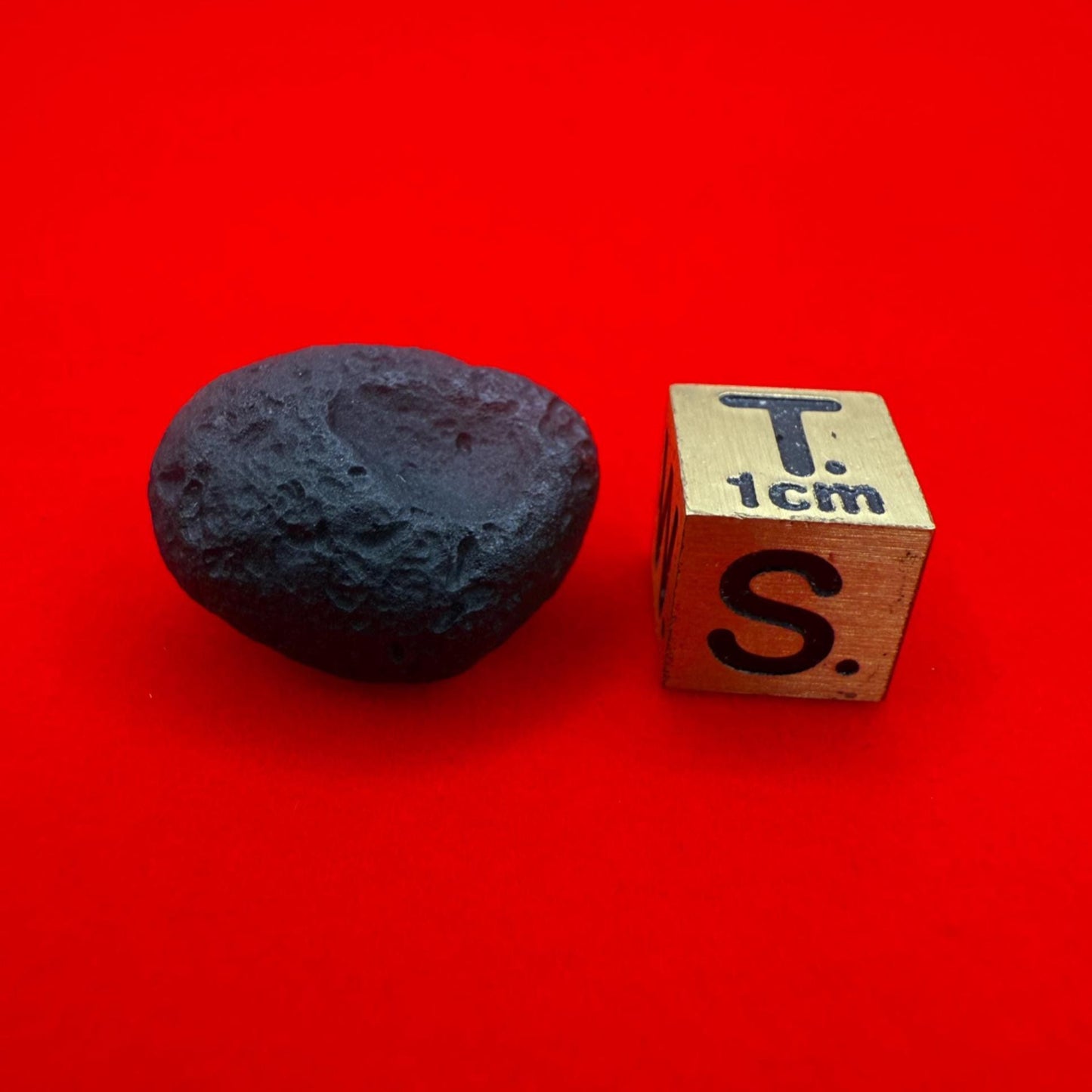 Saffordite Specimen: Rare Cintamani Stone, Arizona Tektite, 4.53g