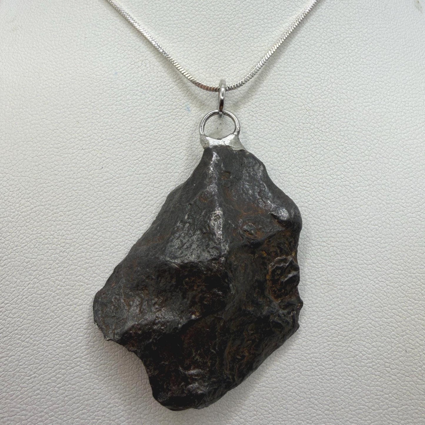 Canyon Diablo Iron Meteorite Pendant: Arizona Space Gift, 38.77 grams