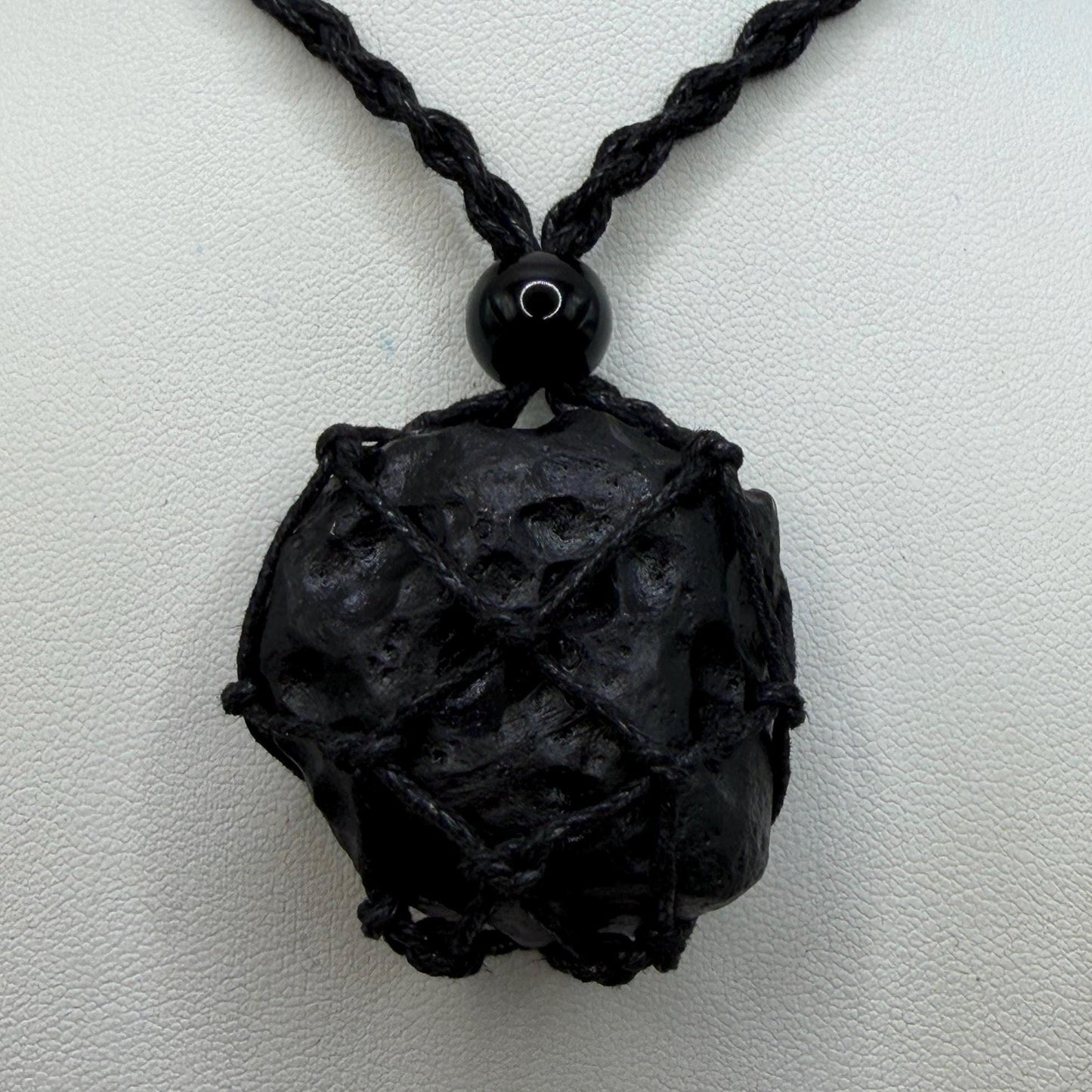 Indonesian Tektite: Indochinite Impactite, Energy Work Stone, 23.74 grams