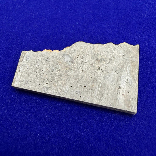 NWA 16315 Lunar Melt Breccia Meteorite Slice, Authentic Moon Rock, Mauritania, 1.43g