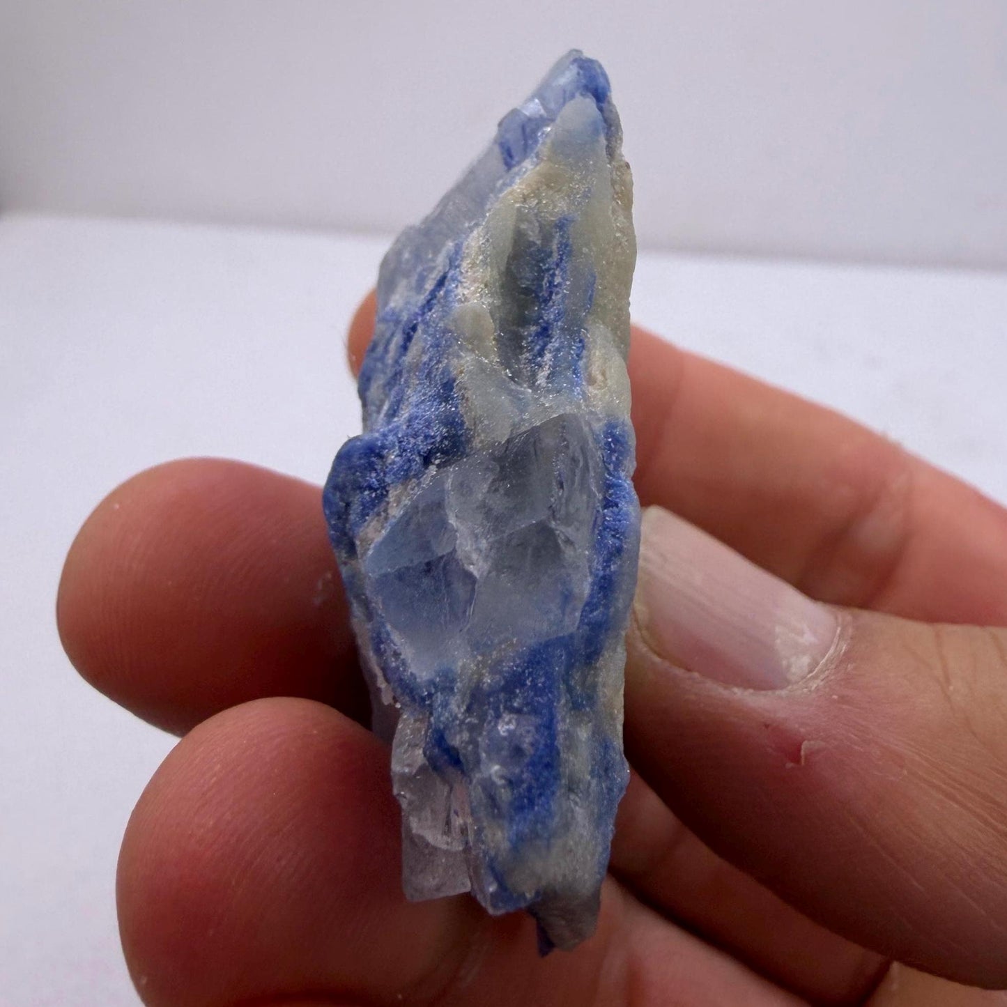 Brazilian Blue Dumortierite, Natural Specimen, Reiki, 37.73g/188.65ct