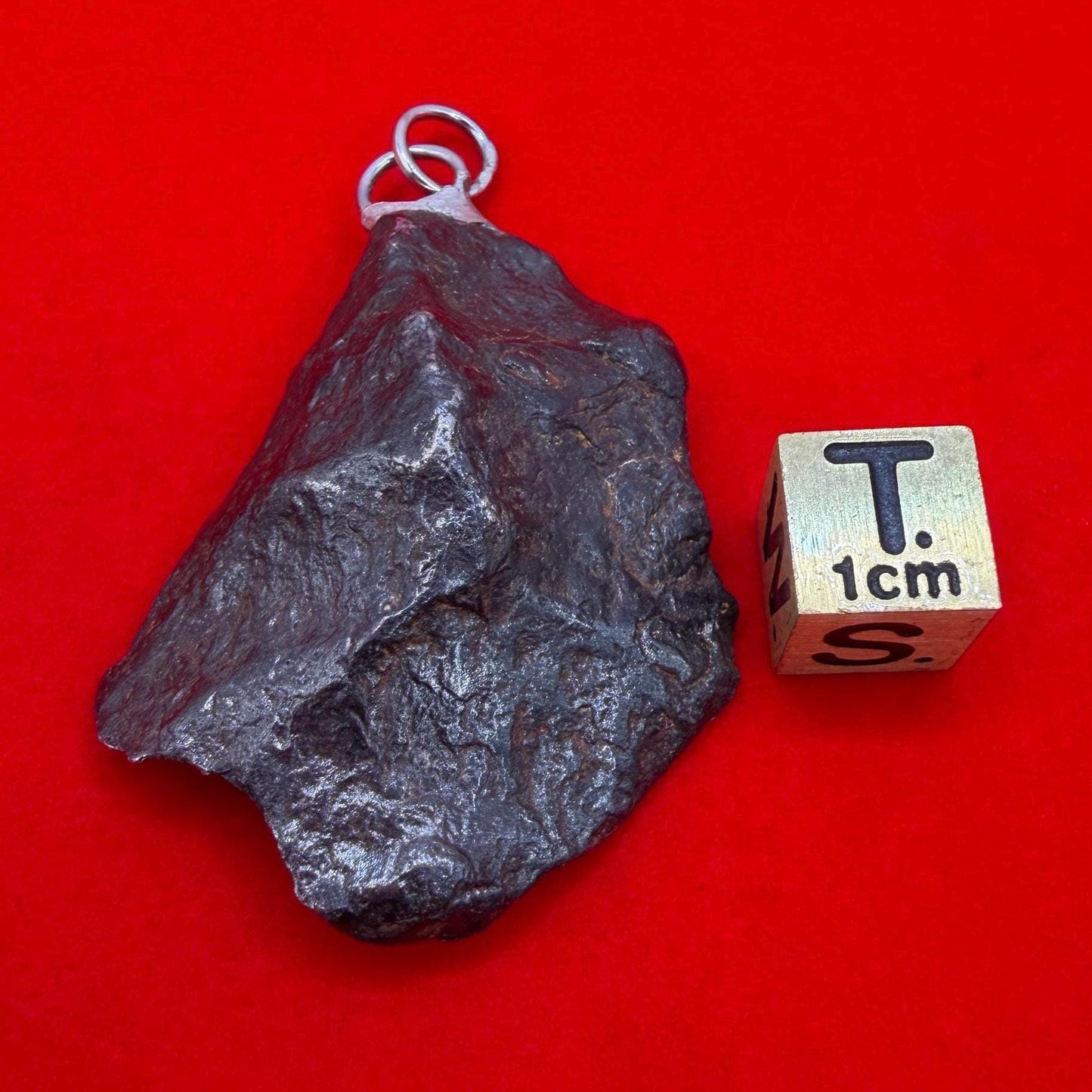 Canyon Diablo Iron Meteorite Pendant: Arizona Space Gift, 38.77 grams