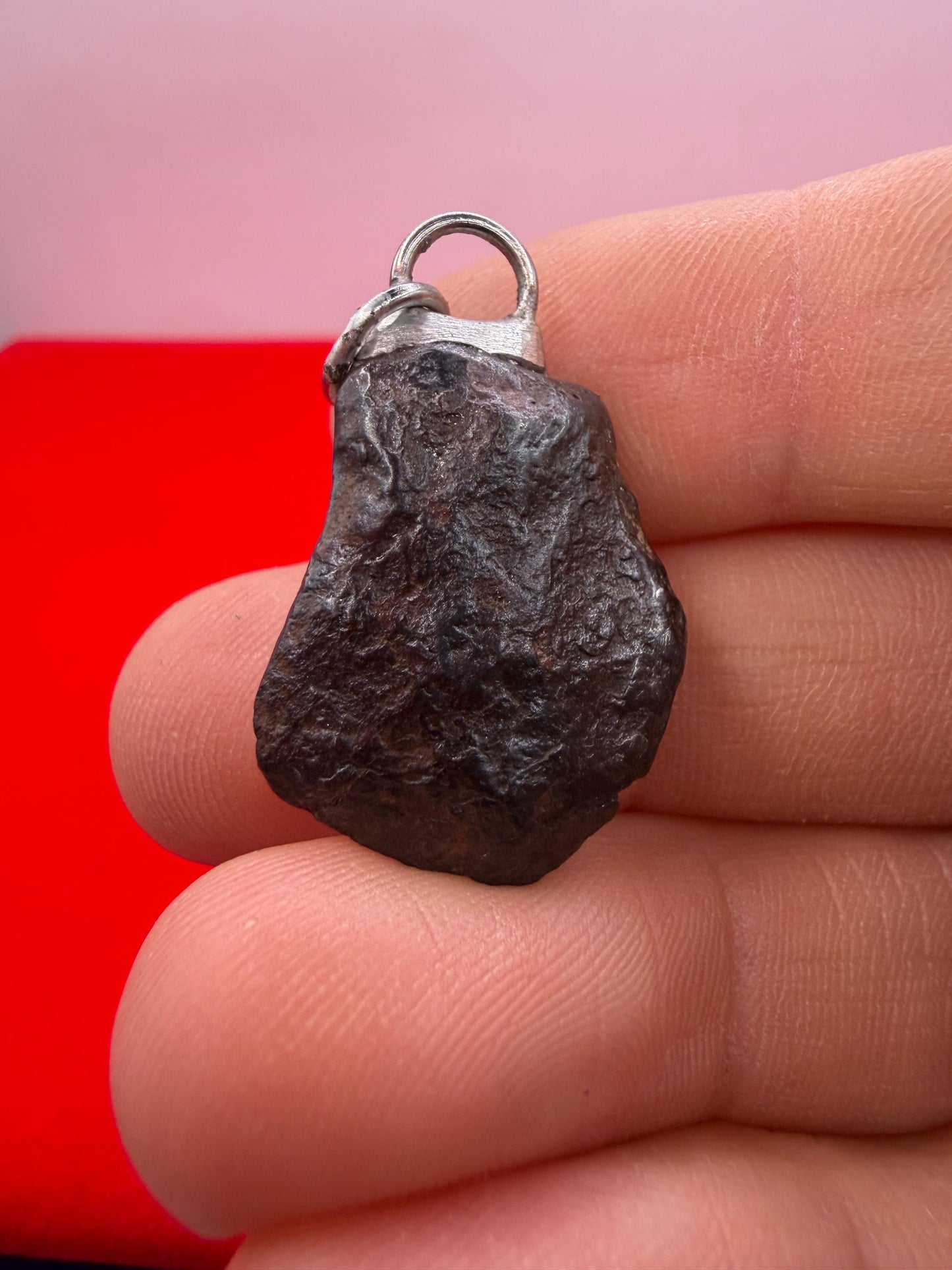 Canyon Diablo Iron Meteorite Pendant: Arizona Space Gift, 10.95 grams