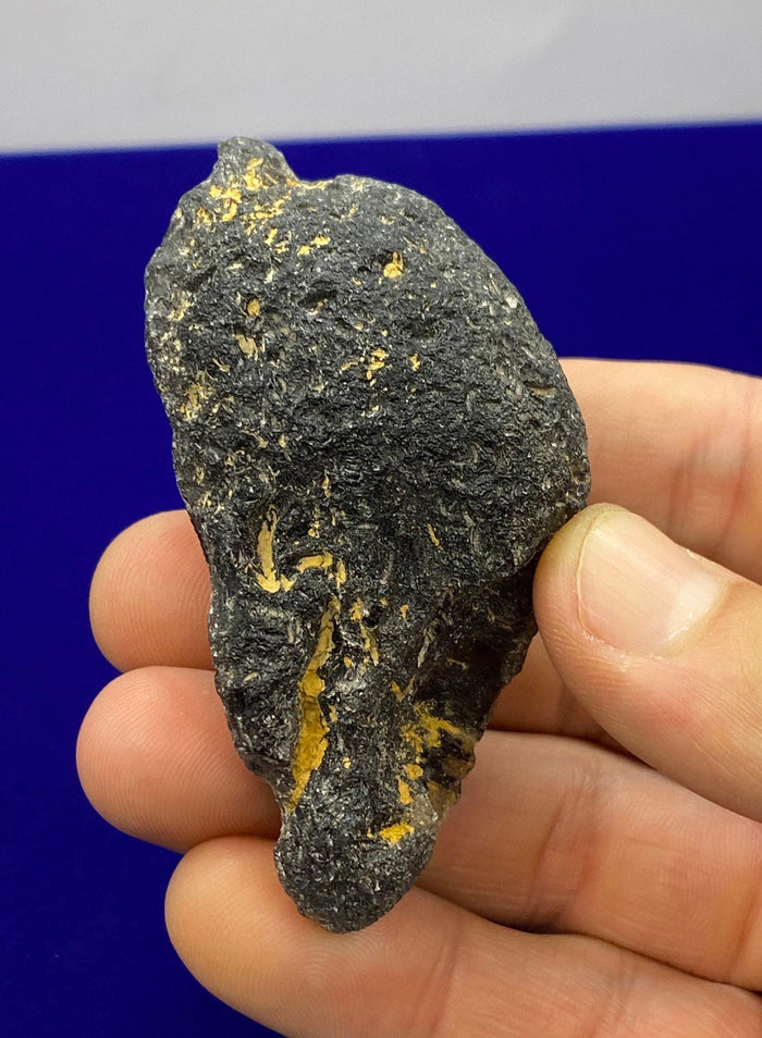 Agni Manitite Tektite: Rare Indochinite Pearl of Divine Fire, 69.16 grams