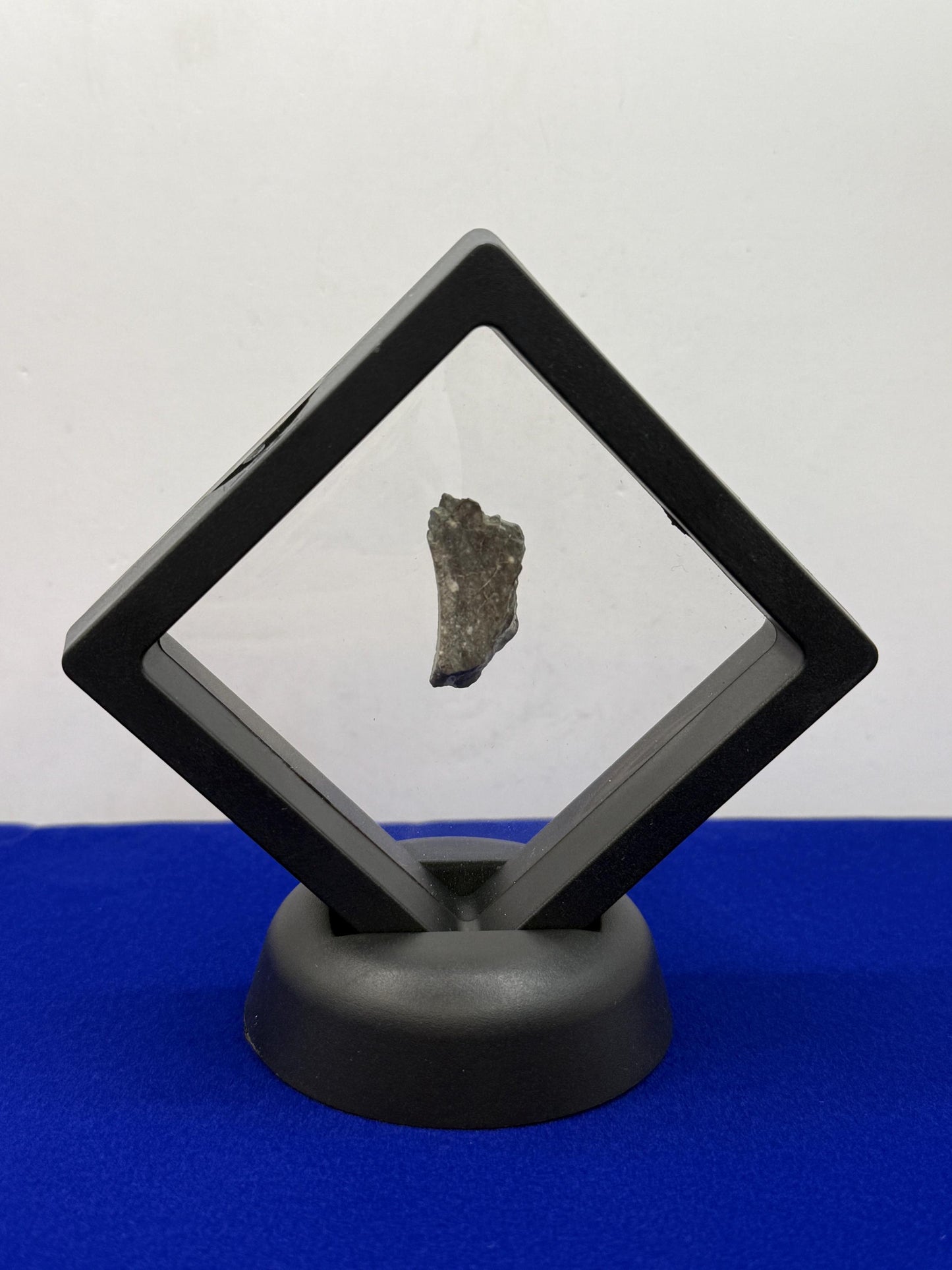 Polished Lunar Meteorite Slice Gadamis 003, Apollo Moon Rock, 2.70 grams