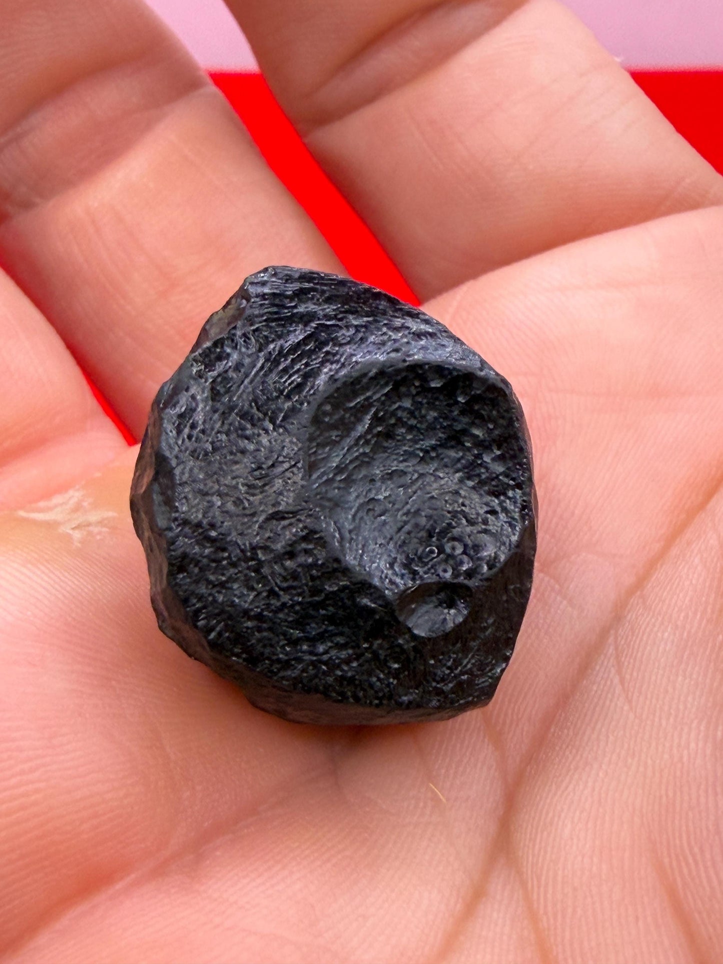 Indonesian Tektite: Indochinite Impactite, Energy Work Stone, 8.99 grams