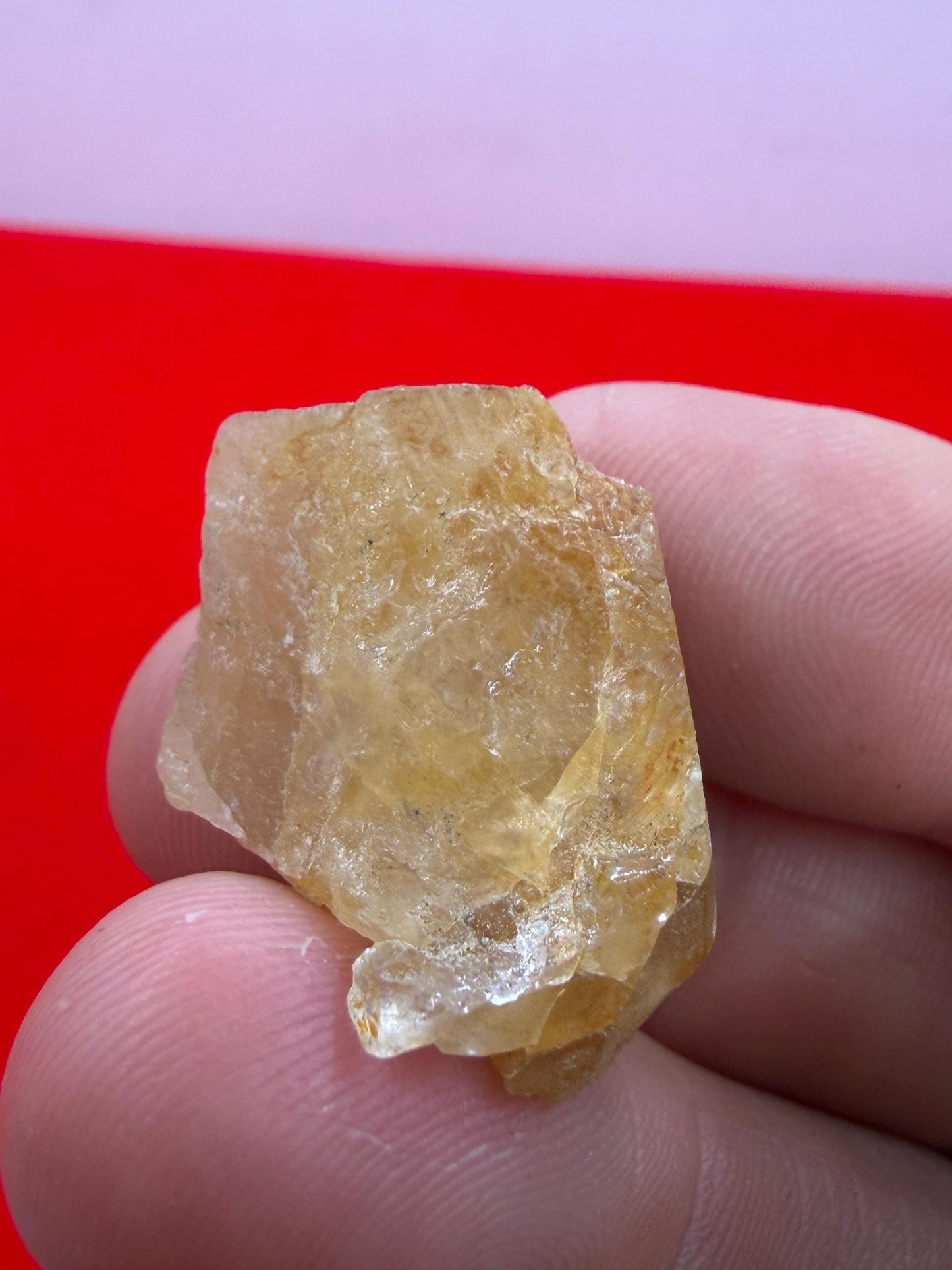 Golden Brazilian Phenacite Crystal: High-Vibration Gemstone, 7.89g/39.45ct