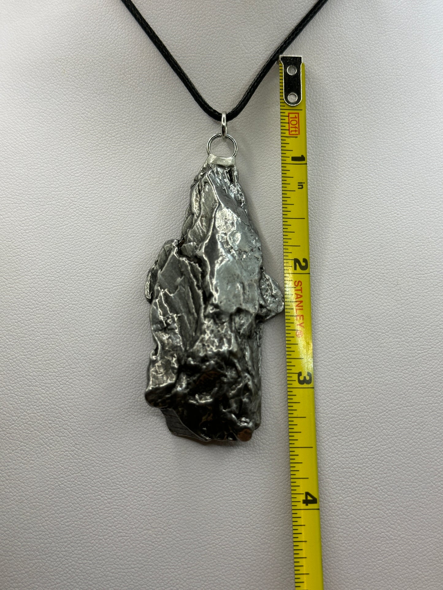 Beautiful Meteorite Campo del Cielo Pendant 56.05 Grams, Astronomy Gift, Authentic Meteorite, Meteorite Jewelry, Meteorite Pendant, COA