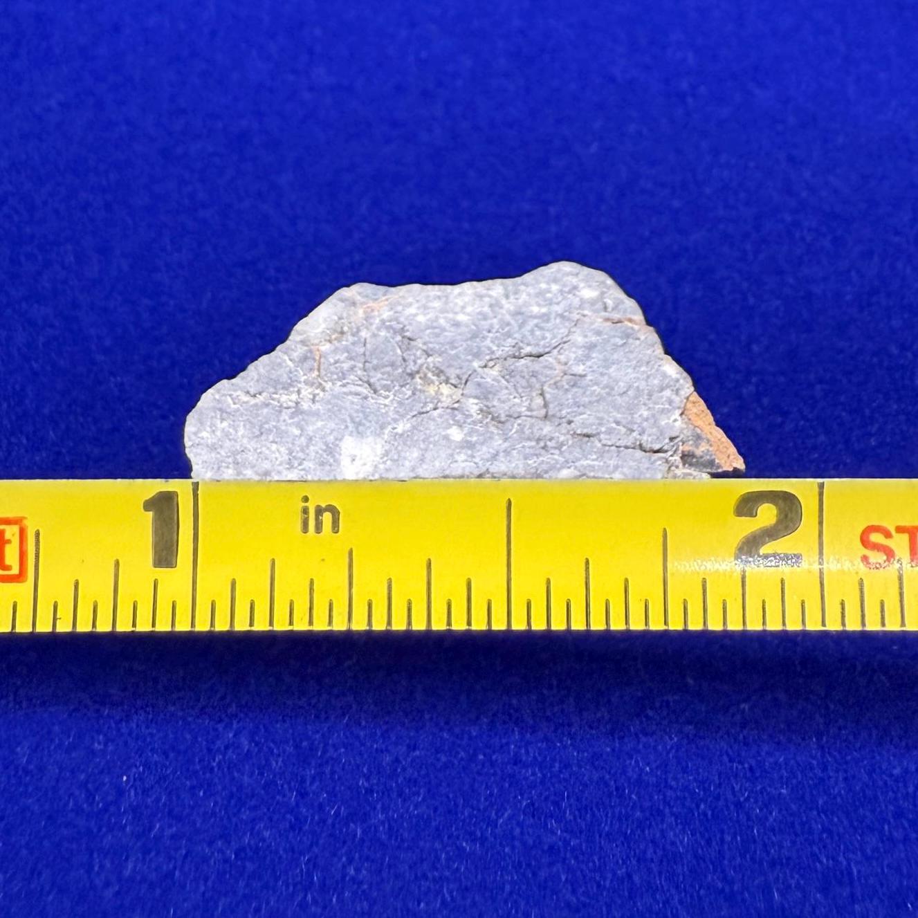 Polished Lunar Meteorite Slice Gadamis 003, Apollo Moon Rock, 2.70 grams