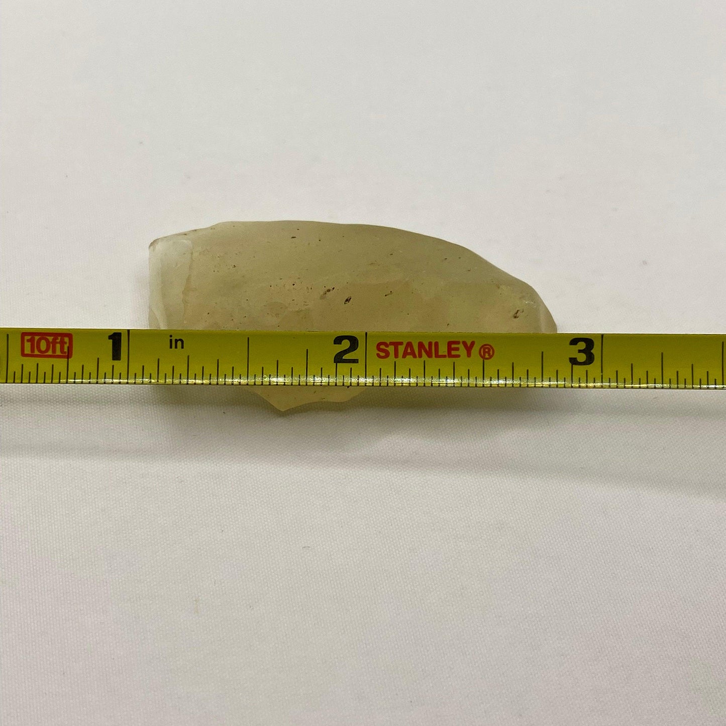 Libyan Desert Glass: Golden Tektite Talisman, 15.97 grams