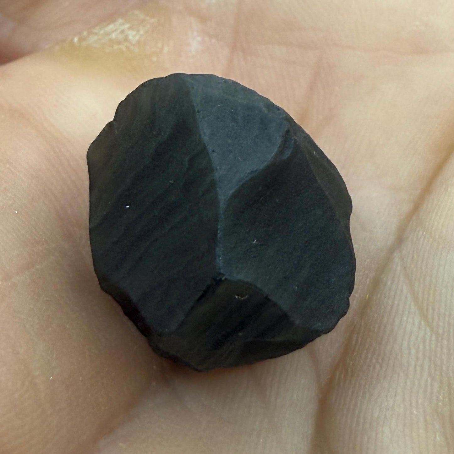 Saffordite Cintamani Stone Specimen: Rare Arizona Pseudo-Tektite, 3.63 grams