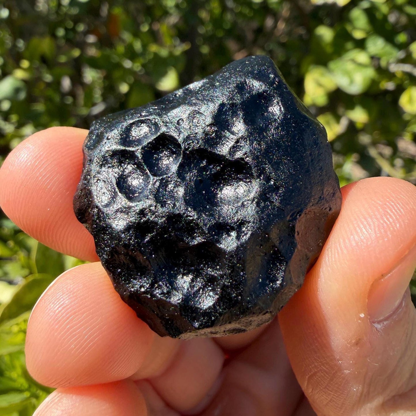 Indonesian Tektite: Indochinite Impactite, Energy Work Stone, 23.74 grams